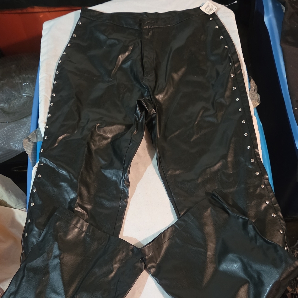 Rag 5 Fauz Leather Nwt Pants